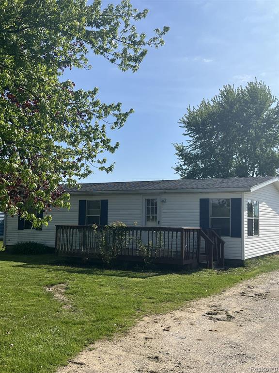6791 CADE Road, Brown, MI 48416 — front exterior