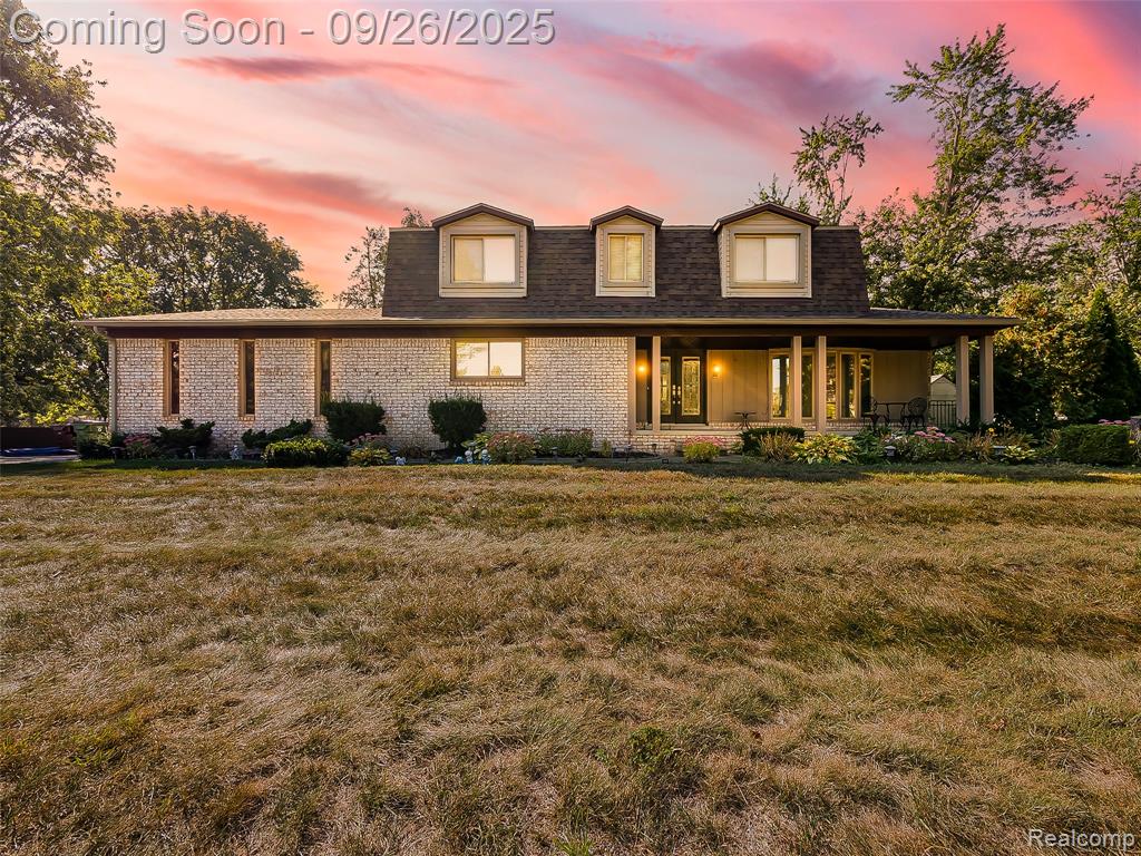 5854 Vincent Trail, Shelby Twp, MI 48316 — front exterior