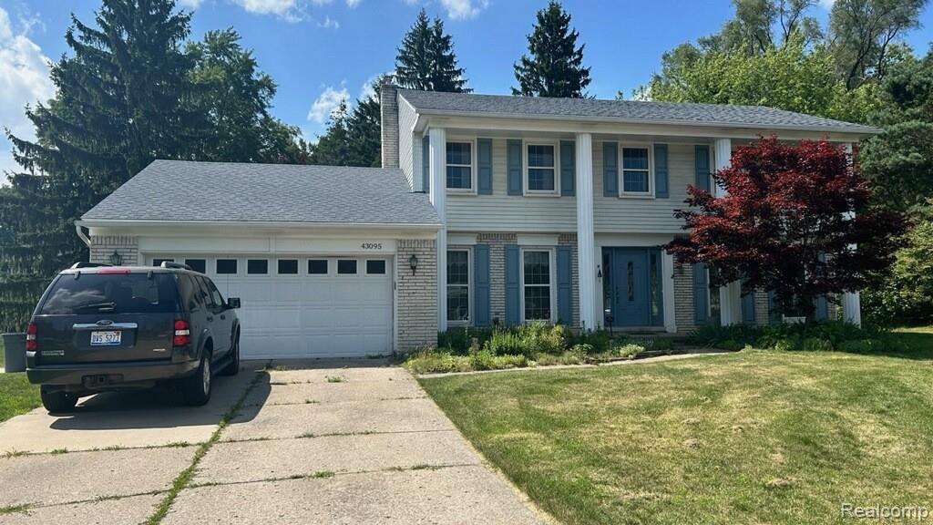 43095 Whisper Court, Northville, MI 48168 — front exterior