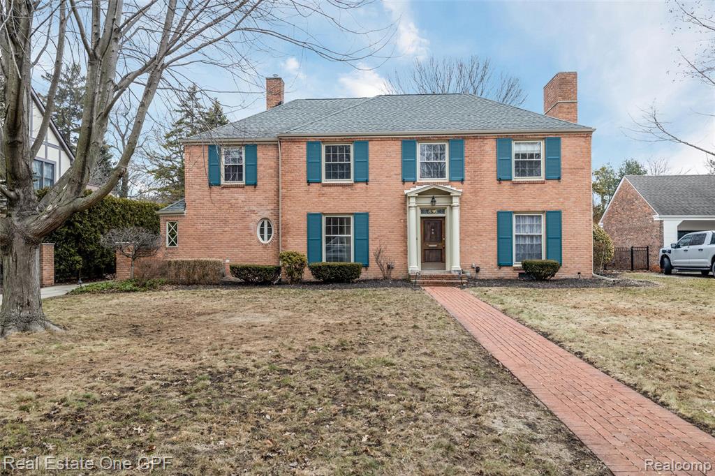 636 Middlesex Road, Grosse Pointe, MI 48230 — front exterior