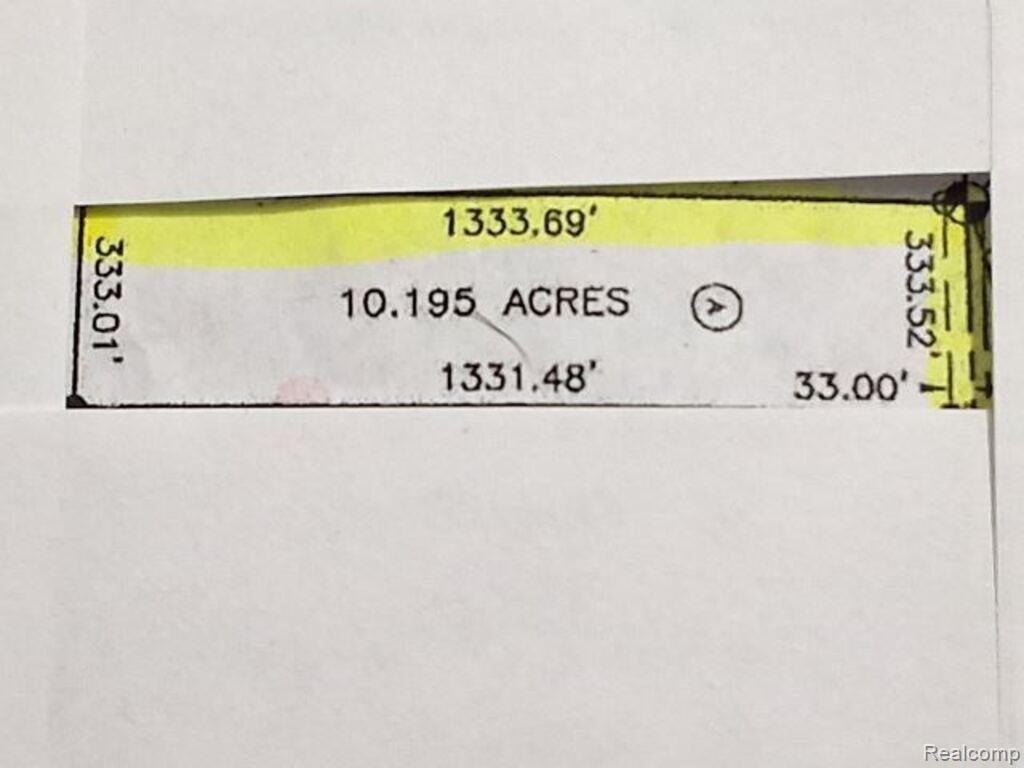 AUCTION Lot# 1 10 acres Dryden Road, Capac, MI 48014 — Photo 2
