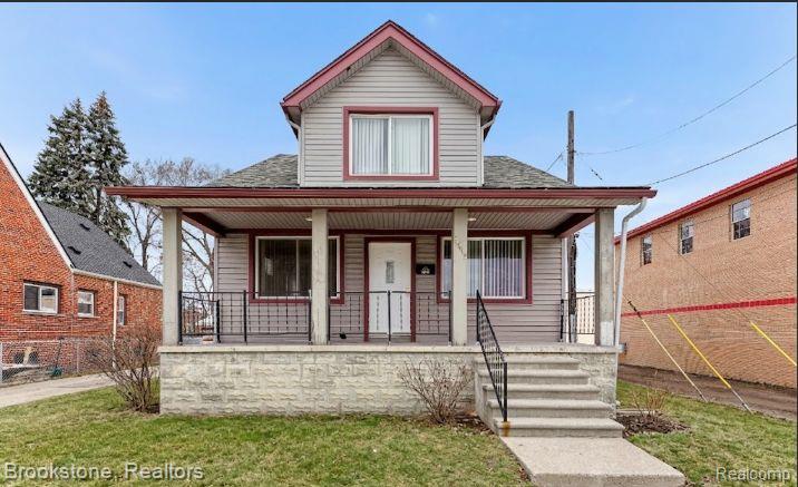 7645 Fisher Avenue, Warren, MI 48091 — front exterior