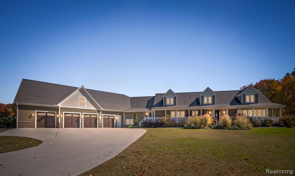 2160 E Jones Road, Howell, MI 48855 — front exterior