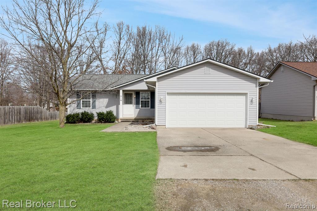 516 ALLEN Street, Clio, MI 48420 — front exterior
