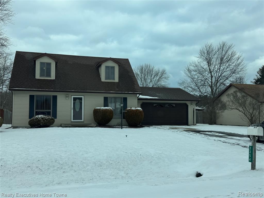 3354 Sapphire Lane, Fort Gratiot, MI 48059 — front exterior
