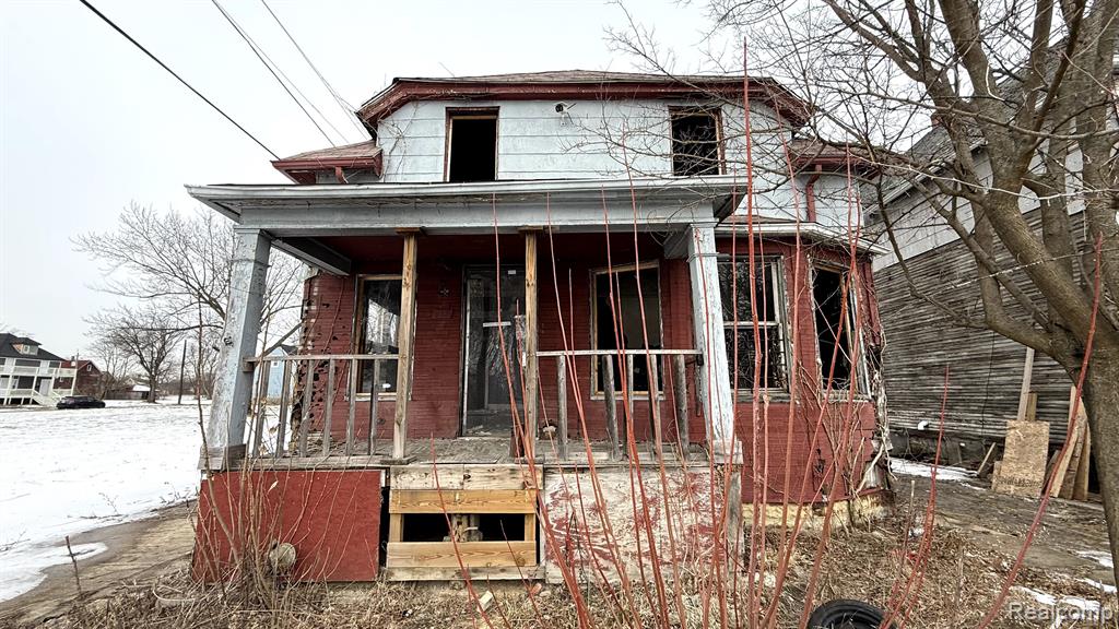9331 GOETHE Street, Detroit, MI 48214 — front exterior