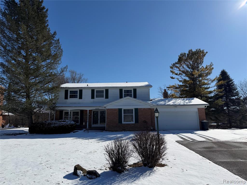 4205 Pinehurst Drive, West Bloomfield, MI — front exterior