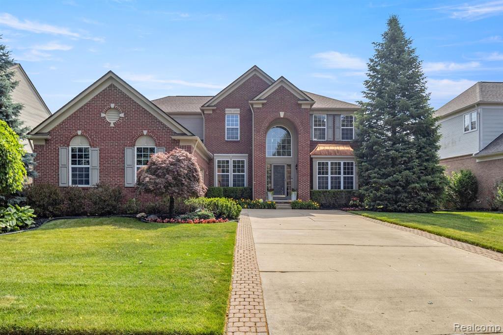 49137 FREESTONE Drive, Northville, MI 48168 — front exterior