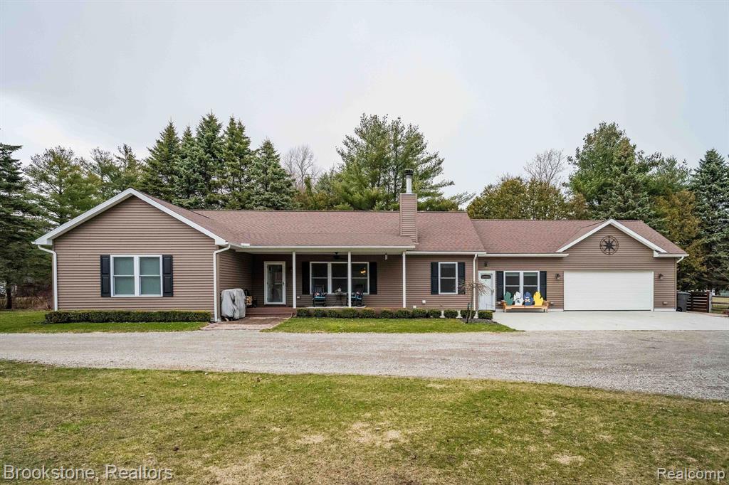 5542 CASS RIVER Road, MI — front exterior