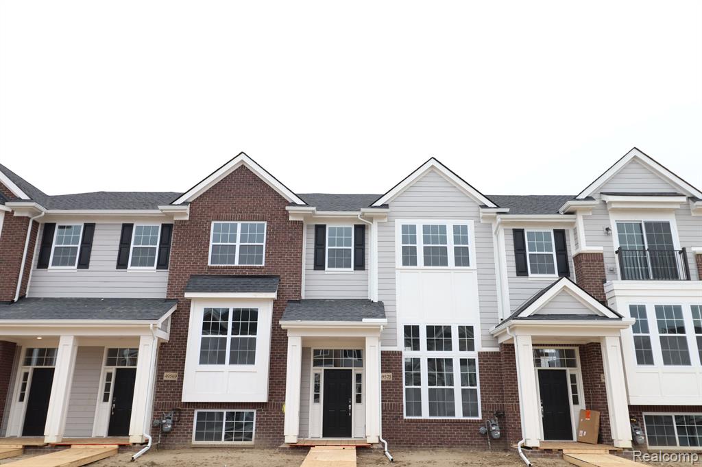 49575 LANTERN Way, Canton, MI 48188 — front exterior