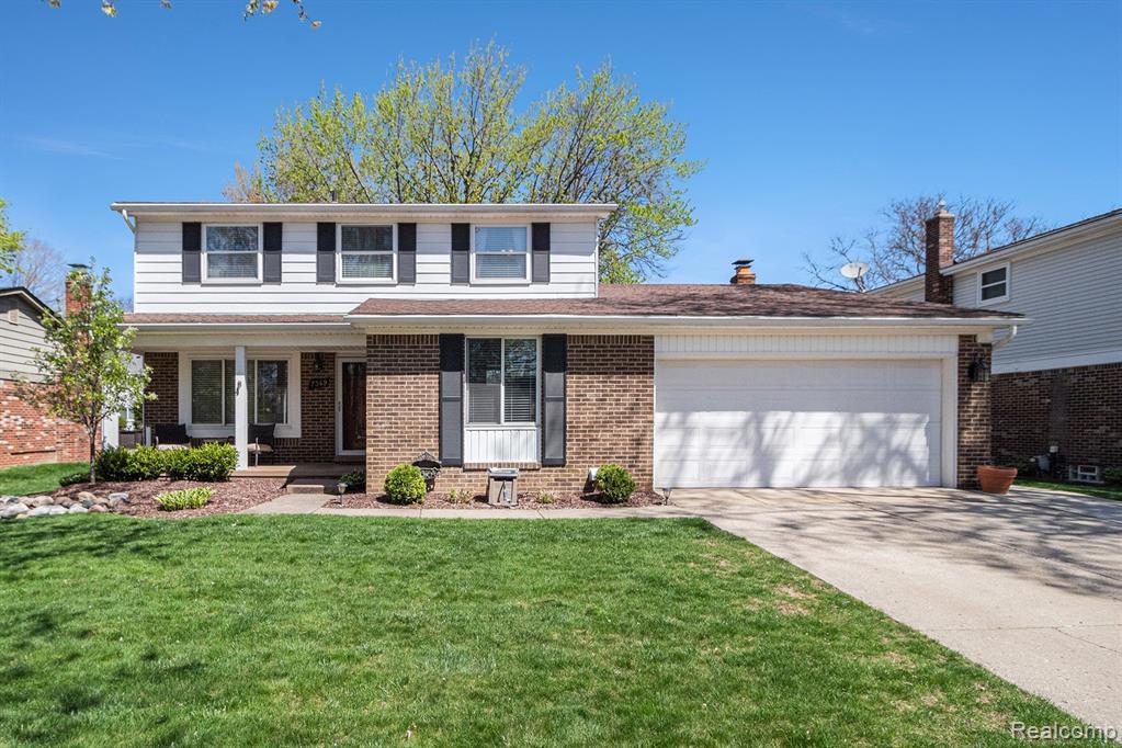 7349 ADMIRALTY Drive, Canton, MI 48187 — front exterior