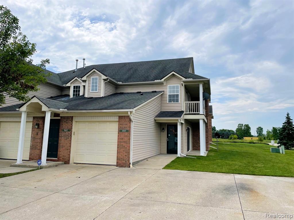 45671 GABLE Drive, Macomb, MI 48044 — front exterior