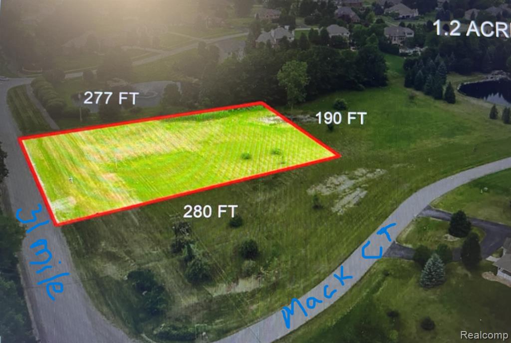 7433 31 MILE Road, Washington, MI 48095 — front exterior