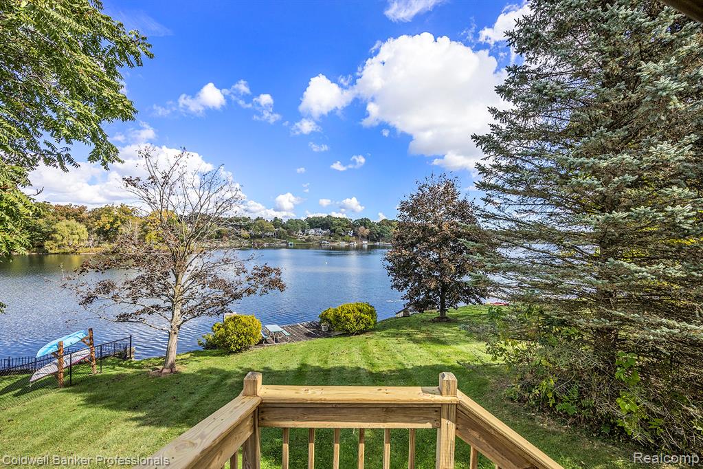 Water view from deck!