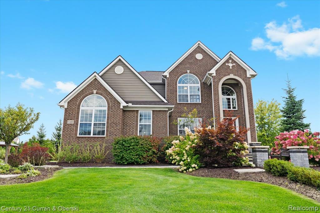 51693 Turnburry Drive, South Lyon, MI 48178 — front exterior