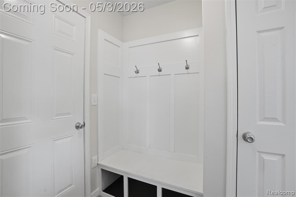 View of mudroom