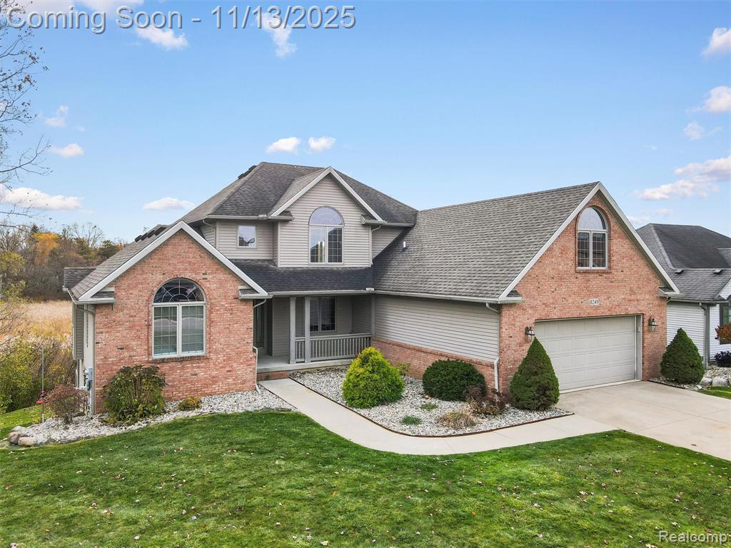 8249 Old Harbor, Grand Blanc, MI 48439 — front exterior