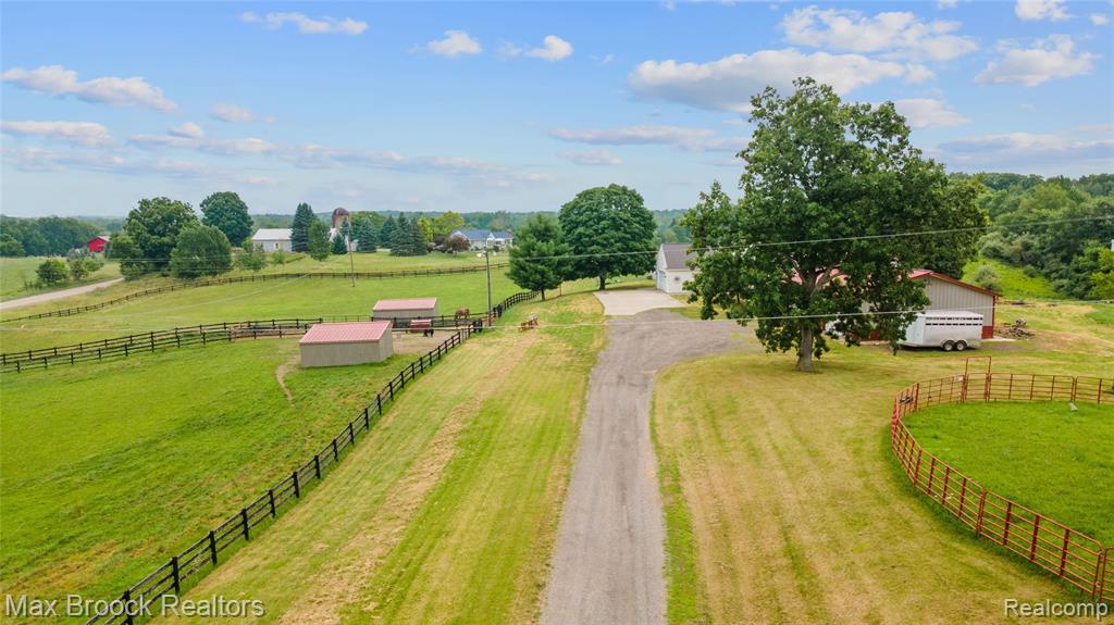 4536 Crandall Road, Howell, MI 48855 — front exterior
