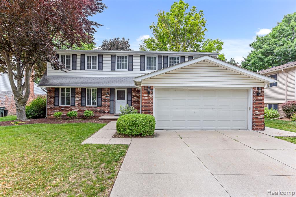 43300 OAKBROOK Court, Canton, MI 48187 — front exterior
