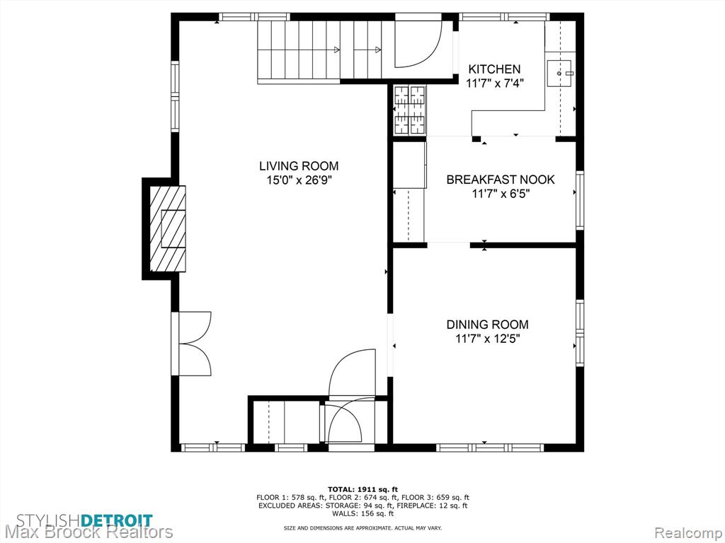 454 W Oakridge Street, Ferndale, MI 48220 — Photo 49