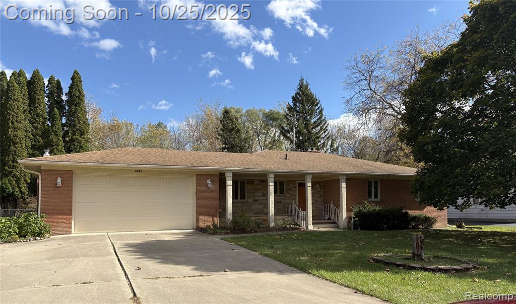 6361 Samson Drive, Grand Blanc, MI 48439 — front exterior