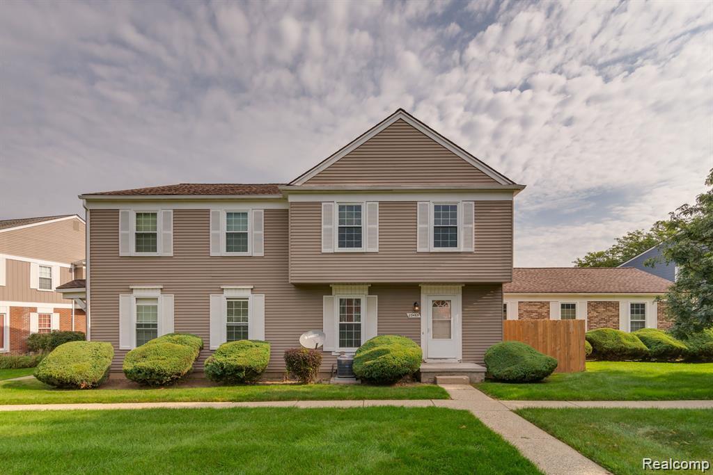 23465 Danberry Lane, Novi, MI — front exterior