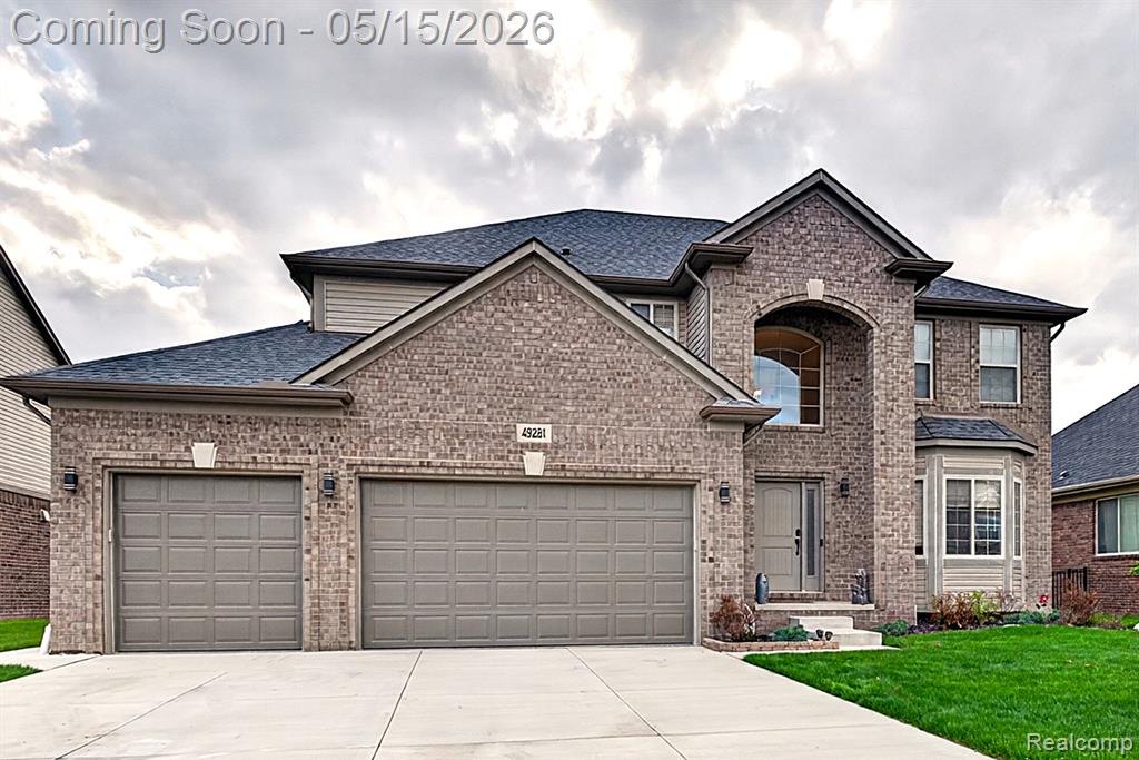 49281 Percheron Drive, Macomb, MI 48042 — front exterior