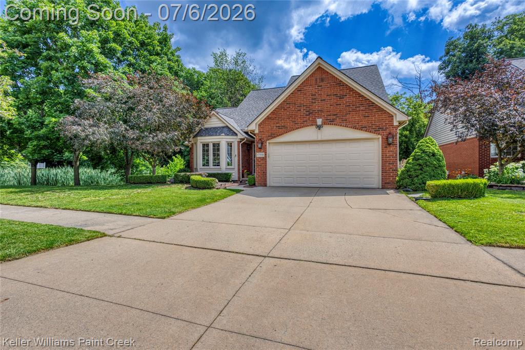 57558 Suffield Drive, Washington, MI — front exterior
