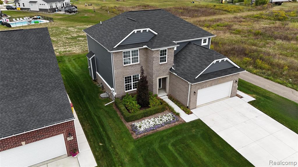 13327 DEMIL Drive, Romeo, MI 48065 — front exterior
