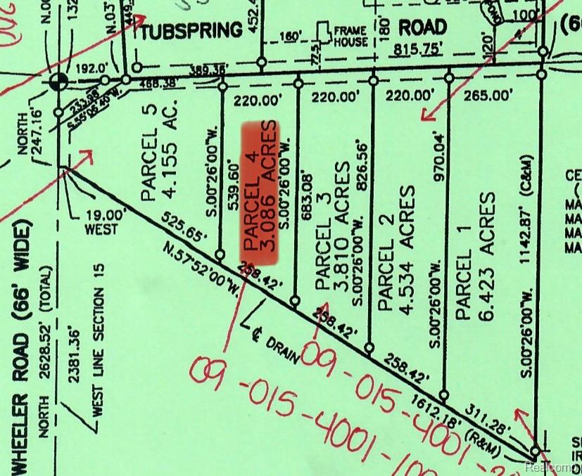 Parcel 4 Tubspring Road, Allenton, MI 48002 — front exterior