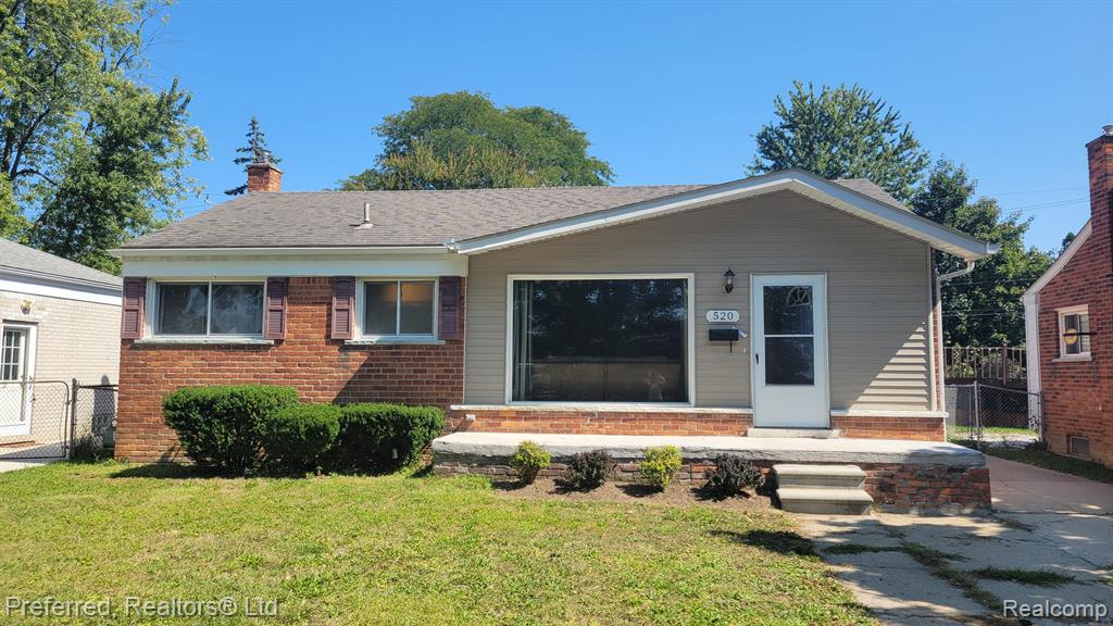 520 Harrison, Garden City, MI — front exterior