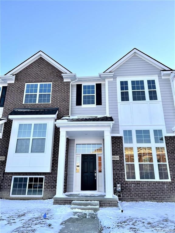 49629 CHERRY HILL Road, Canton, MI 48188 — front exterior