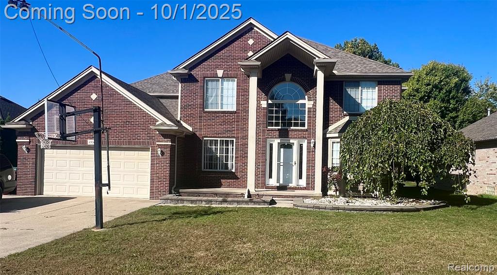 49061 Lehr Drive, Macomb, MI 48044 — front exterior