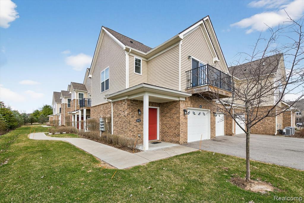 9812 Ridge Run, 55, Howell, MI 48855 — front exterior