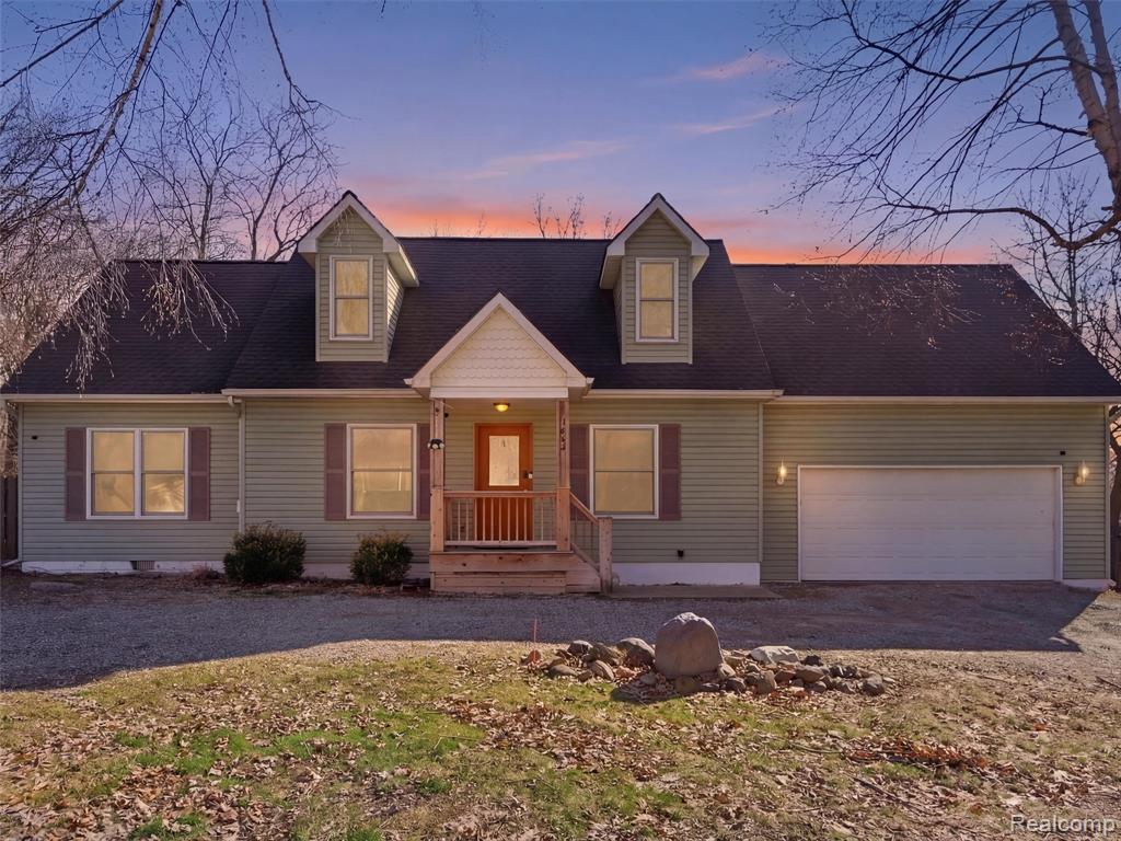 7640 Clintonville Road, Clarkston, MI 48348 — front exterior
