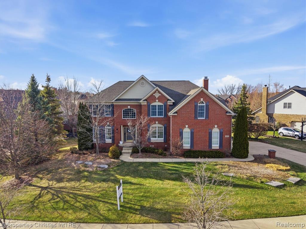 18825 Heather Ridge Drive, Northville, MI 48168 — front exterior