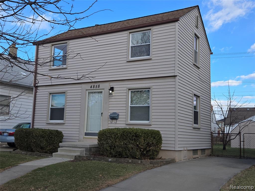 4858 Palmer Street, Dearborn, MI 48126 — front exterior