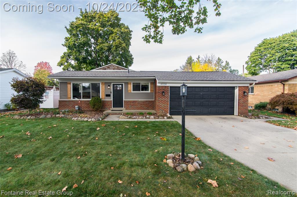 41134 Russet Lane, Plymouth, MI 48170 — front exterior