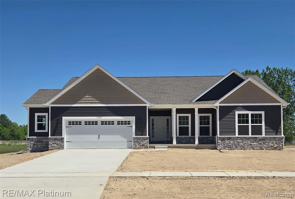 13059 River Rock Pass, Linden, MI 48451 — front exterior