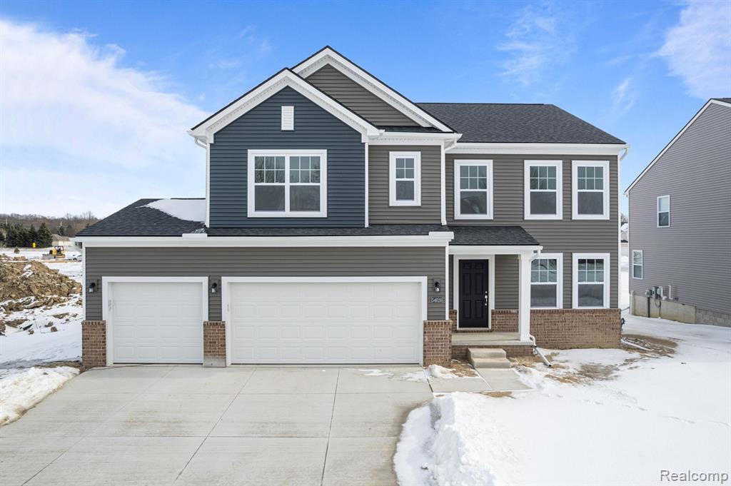 54628 MOCKINGBIRD Drive, New Baltimore, MI 48047 — front exterior