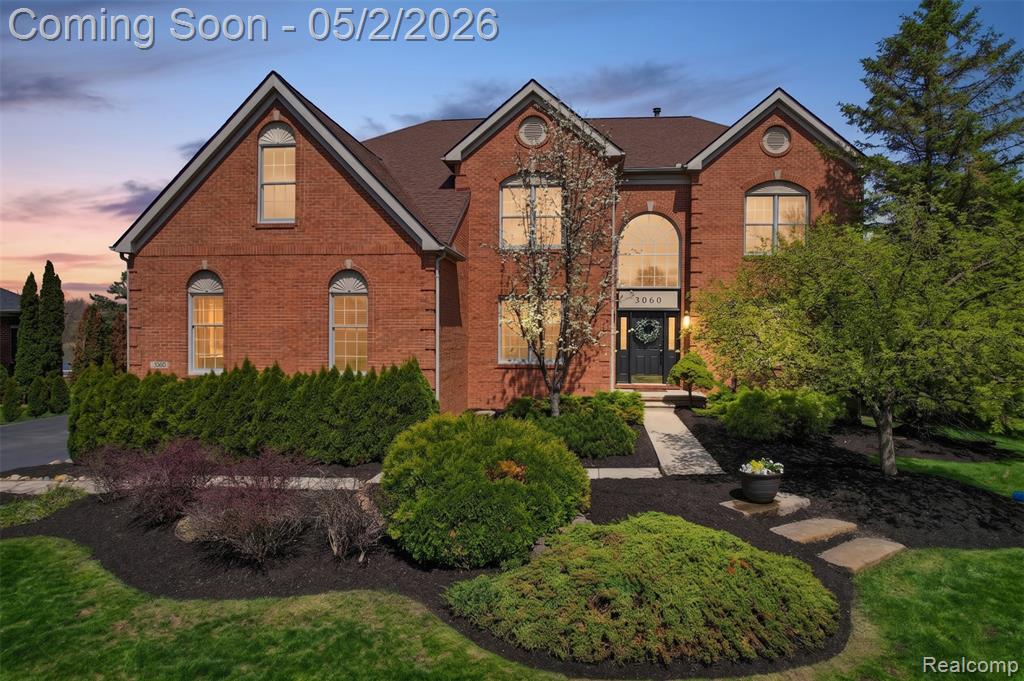 3060 Exeter Drive, Milford, MI 48380 — front exterior