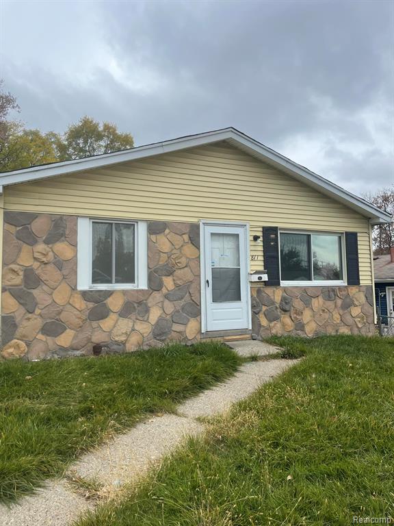 811 Melrose Street, Pontiac, MI 48340 — front exterior