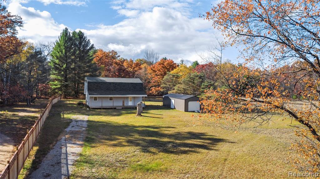 4614 Quigley Road, Alger, MI 48610 — front exterior