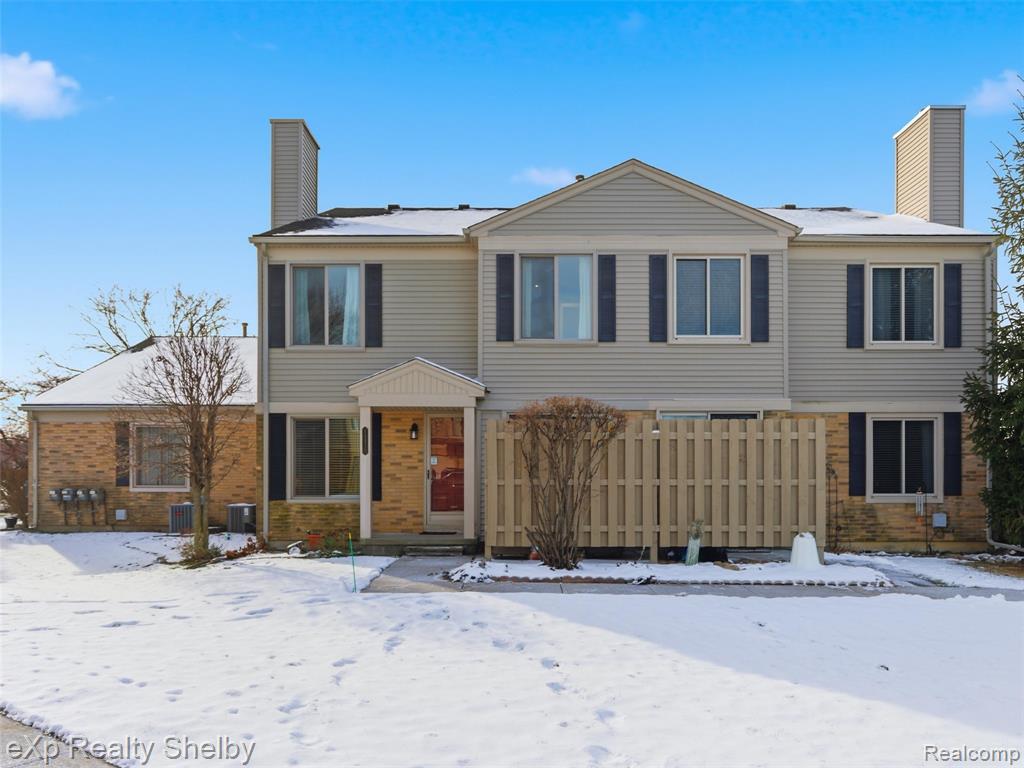 44430 Virginia Court, Clinton Twp, MI 48038 — front exterior
