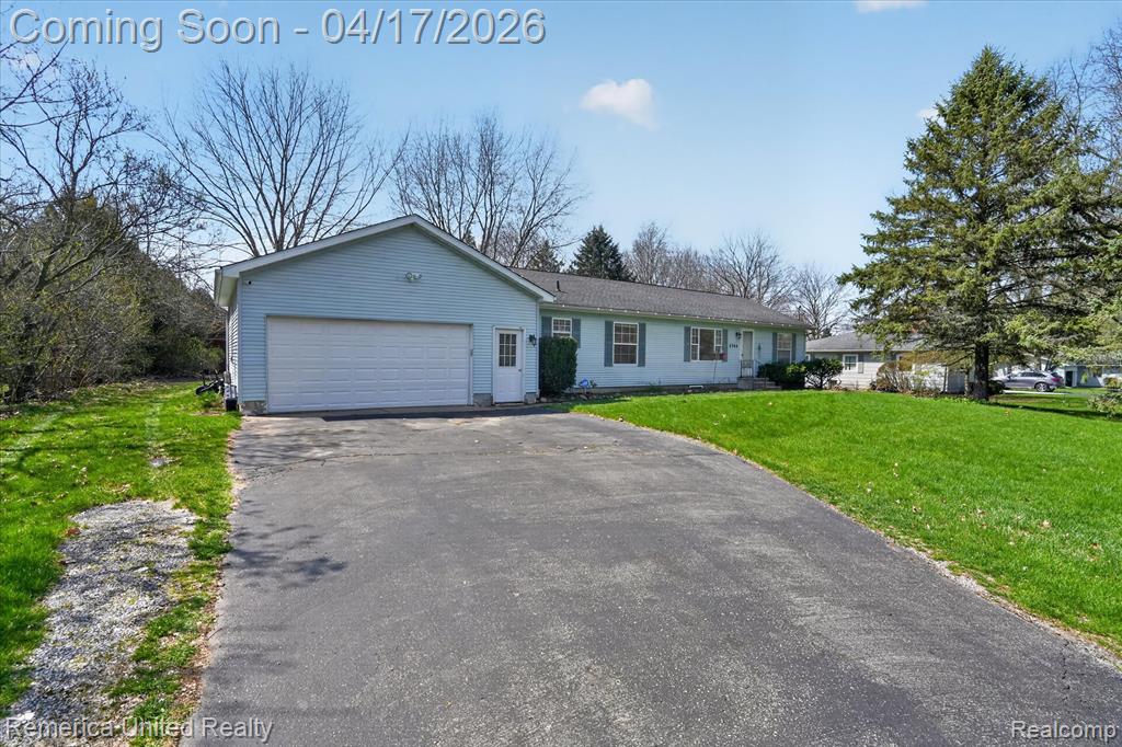 3764 Chapel Road, Spring Arbor, MI 49283 — front exterior