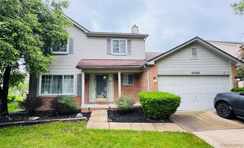 46406 AARONS Way, Canton, MI 48188 — front exterior