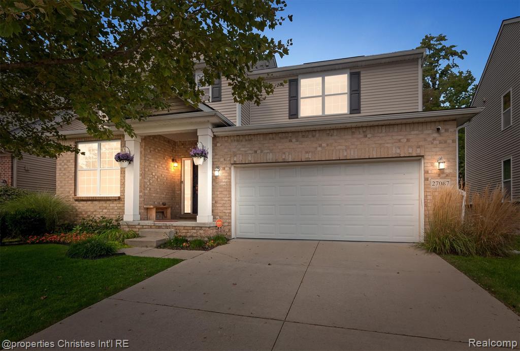 27087 Victoria Road, Novi, MI — front exterior