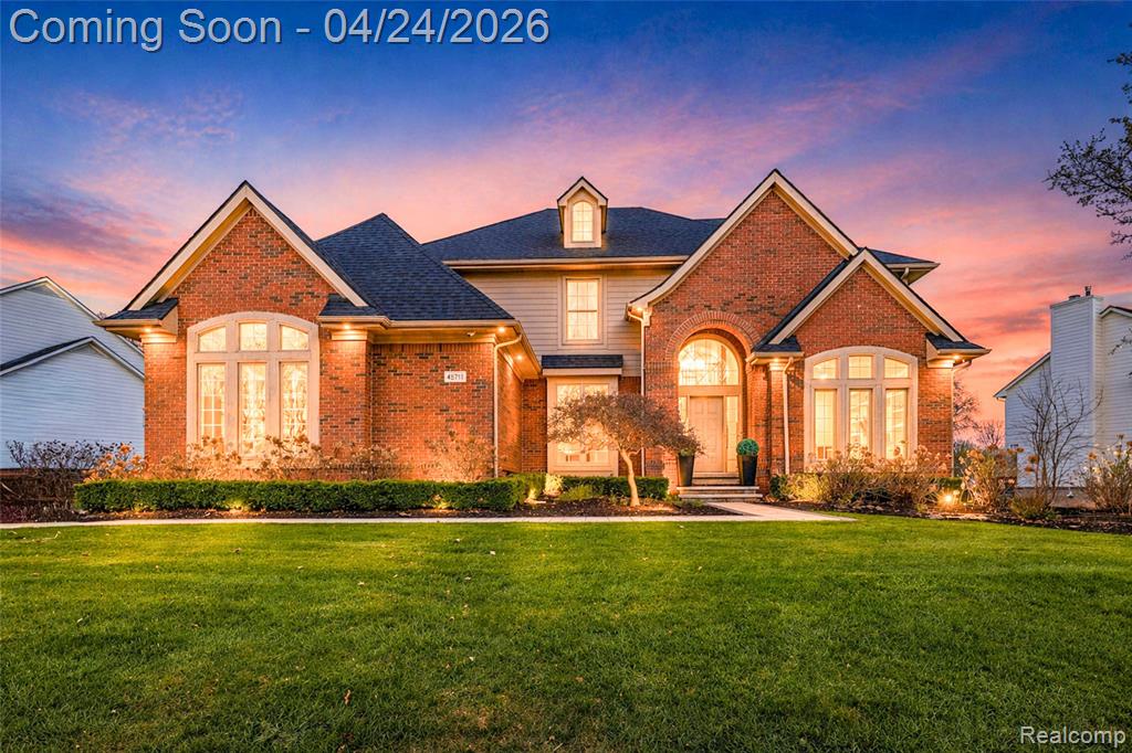 45711 Bristol Circle, Novi, MI 48377 — front exterior