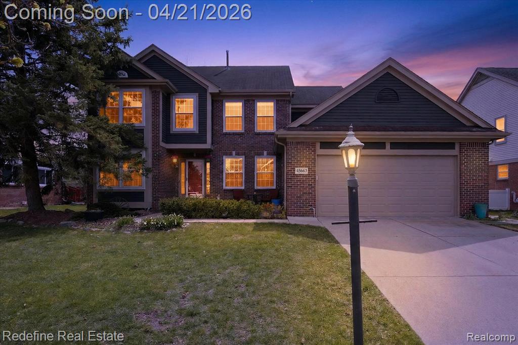 45663 Radnor Road, Canton, MI 48187 — front exterior
