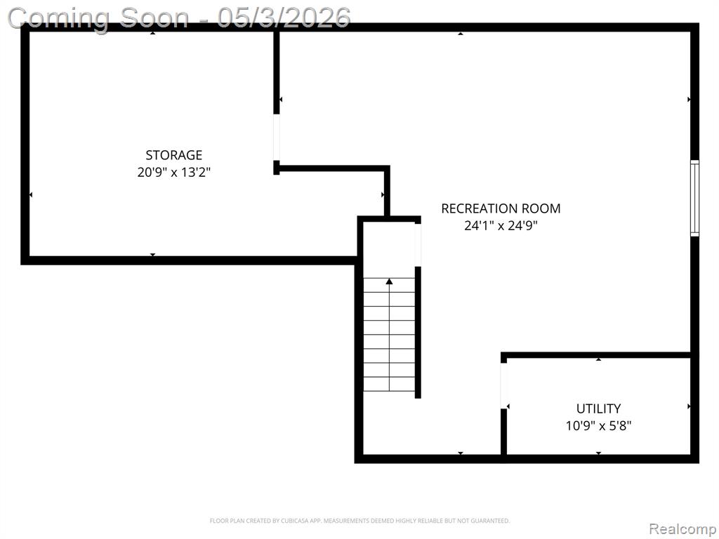 View of home floor plan
